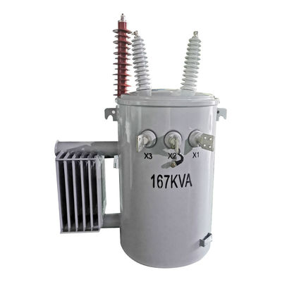comprar Transformador montado em um poste de distribuição de fase única de 167kva 35kv Fabricação em linha