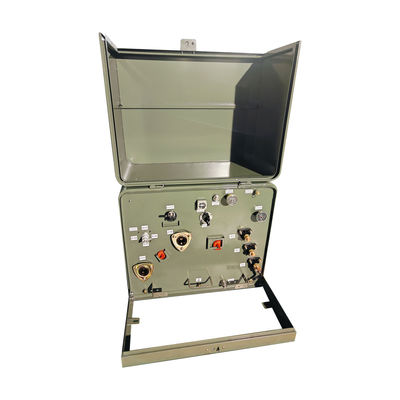 comprar 304 Tanque de aço inoxidável Pad monofase montado Transformador de óleo imerso 50kva 75kva 100kva 250Kva Fabricação em linha