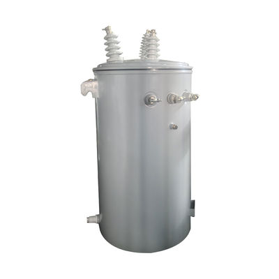 comprar Distribuição aérea de 100 KVA Transformador de distribuição de óleo montado em pólo de fase única 34,5 KV Fabricação em linha
