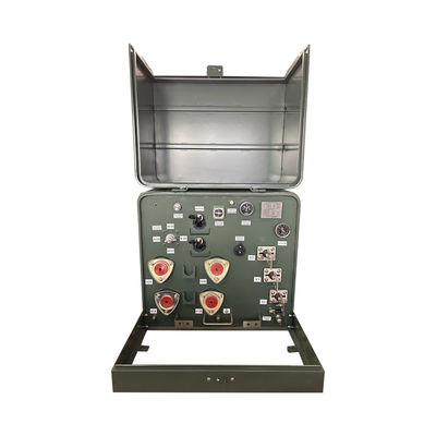 comprar 37.5kva  Single Phase Pad Mounted Distribution Transformer Oil Immersed 12000v To 240v 304 Stainless Stee Fabricação em linha