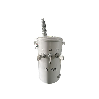 comprar 100 Kva Transformador de Distribuição Montou a Um Pólo Tipo Óleo 34,5KV a 120V Padrão IEEE Fabricação em linha