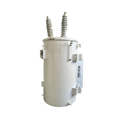 comprar 50kva Transformador de pólo de potência de fase única Distribuição 12470v a 120v Fabricação em linha