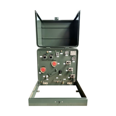comprar 75KVA Transformador montou pad monofase exterior ANSI C57 24,94V a 120V Fabricação em linha