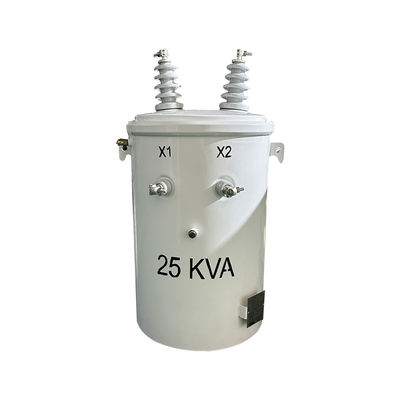 comprar Transformador de distribuição de 25kva monofase montado em um pólo, óleo imerso de 13,8KV a 277V Fabricação em linha