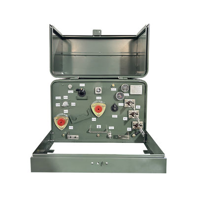 comprar 50kva Pad monofásico montado Transformador de distribuição óleo imerso 12,47KV a 120V 304 tanque inoxidável Fabricação em linha