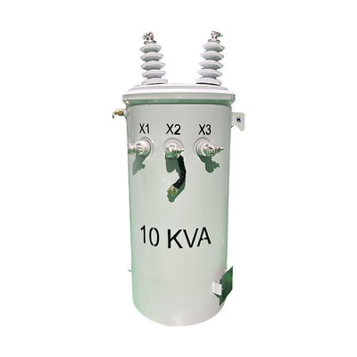 comprar 10 Kva Transformador montado em pólo de fase única Distribuição aérea de 12,470KV Atende às normas DOE 2016 CSA ANSI/IEEE Fabricação em linha