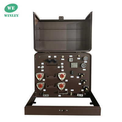 comprar 1 Transformador montado em plataforma de fase Transformador de distribuição imerso em óleo 7200V Normas ANSI IEEE Fabricação em linha