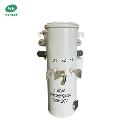 comprar 10KVA Transformador de distribuição monofásico montado em poste, imerso em óleo 4160V Fabricante Fabricação em linha