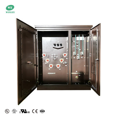 comprar Certificado UL 300kva Pad montado em três fases de transformador de alimentação de circuito 12470V a 208Y ANSI Normas IEEE Fabricação em linha