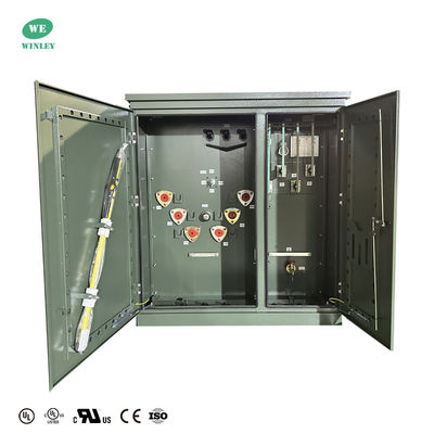 comprar 200Kva Três fases Pad montado Transformador óleo imerso 4160V A 208V Fabricação em linha