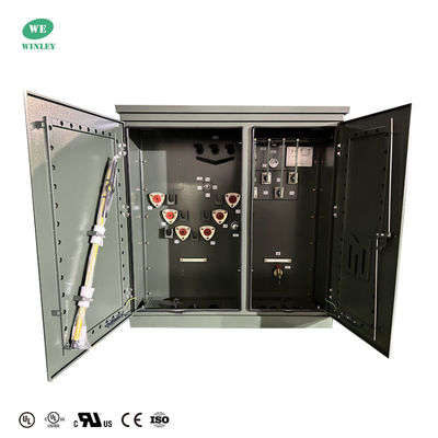 comprar Transformador montado em pad 500Kva de três fases 8320V a 480Y/277 Loop Feed ANSI / normas IEEE Fabricação em linha