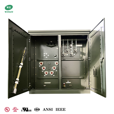 comprar Transformador de três fases montado em pads de 2000Kva com certificação American Standard UL/CUL 12470V a 480V Fabricação em linha