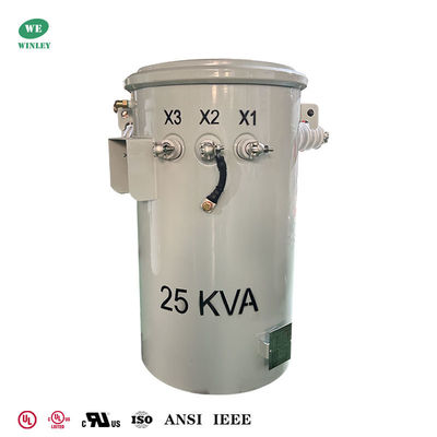 comprar 25Kva Single Phase Pole Mounted  Distribution Transformer Oil-immersed 7.2KV To 120V UL/cUL Listed Fabricação em linha