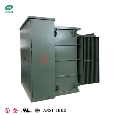 comprar Pad Mounted Transformer 3 Phase 1000Kva 34.5Kv to 208V Radial Feed Ceramic Sleeve oil immersed power transformer Fabricação em linha