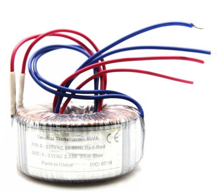 comprar 80VA que ilumina o transformador Toroidal 240VAC do isolamento ao fio 120VAC de cobre Fabricação em linha