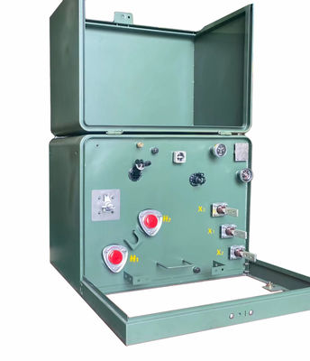Transformador montado almofada 7200V 12470V da fase 100KVA monofásica