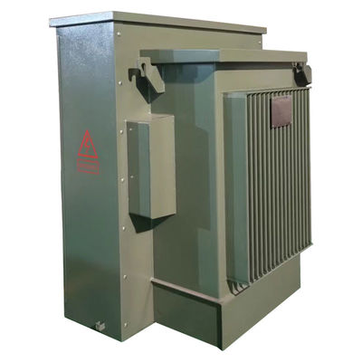 Transformador trifásico 500kva montado em bloco 12470v 208y óleo mineral