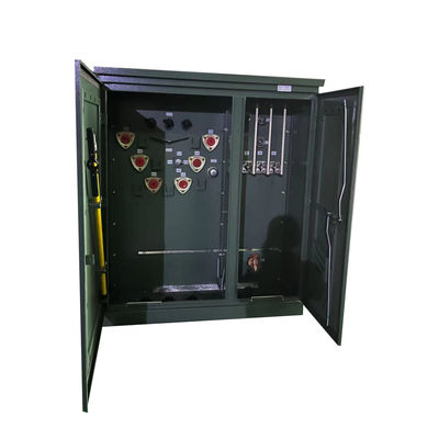 a almofada 225kVA trifásica montou o tipo cobre do óleo do transformador 12470V
