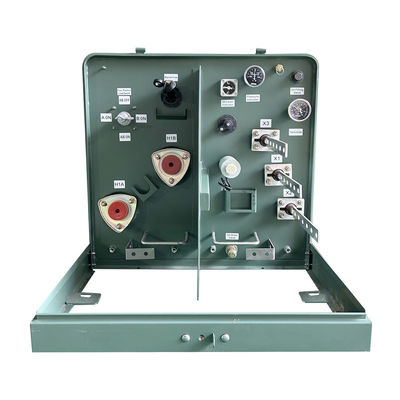 Transformador de fase única montado em pad 167kVA 12,4kv 240v cobre