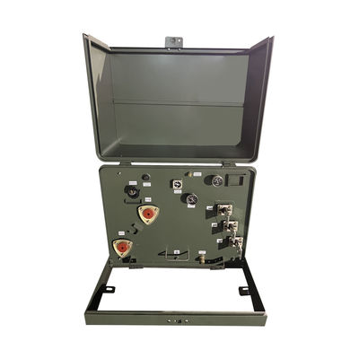 250kva Pad monofásico montado Transformador óleo imerso ao ar livre 12,4kv