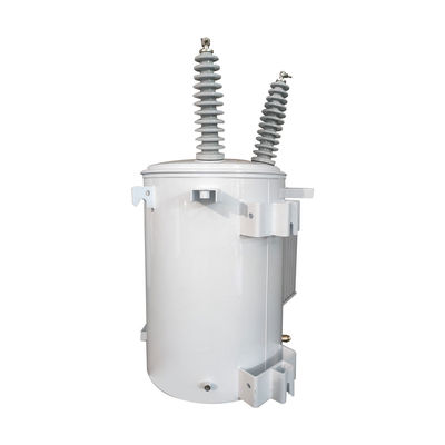 Transformador montado no poste de distribuição de óleo de fase única de 25kva de 12,4Kv a 240V