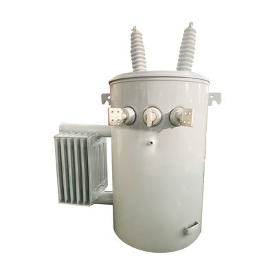 Transformador de distribuição de 333kva Transformador montado num pólo de fase única 21,6Kv