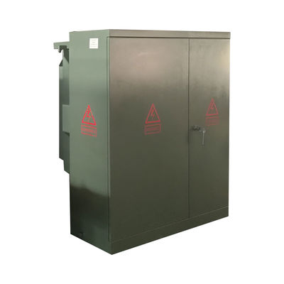 500 Kva Óleo de transformador montado em plataforma de 3 fases Tipo 13800v A 208v