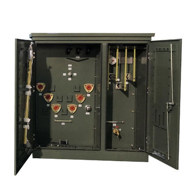 1000 Kva Transformador de distribuição de três fases montado no pad 4160v a 480v