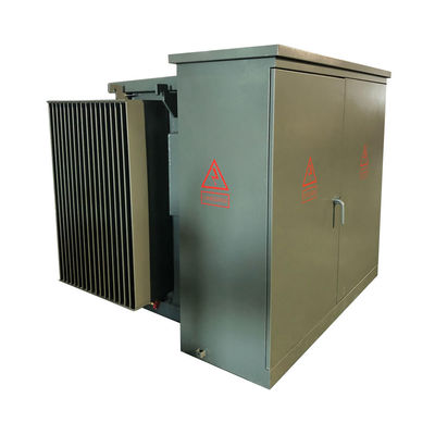 2500Kva Transformador de três fases montado em pad Step Down 12470V para 400V