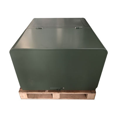 Transformador montado na plataforma de distribuição 25kva de fase única 12470v 220v imerso em óleo