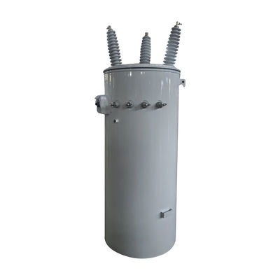 112.5Kva Três Pólos Aéreos de Fase Montado Transformador de Distribuição Óleo Imerso 35KV