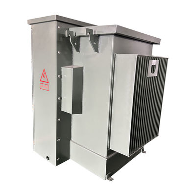 150 Kva Transformador elétrico trifásico montado em padrão de alimentação radial de 12470V a 208V
