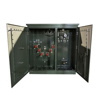 500kva Transformador de três fases montado em pad Ansi Standard Loop Feed 34500v A 480y/277