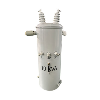 10Kva Transformador monofásico montado em pólo Step Down Oil Power Elétrico 12470V a 240v