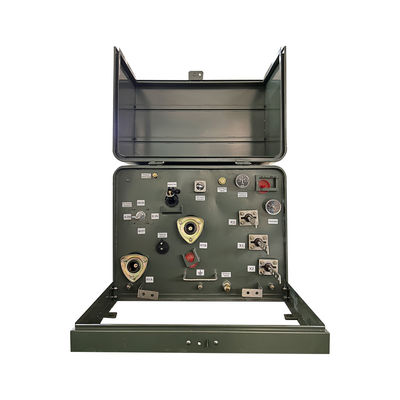 Transformador de distribuição montado em pads de fase única de 100Kva 12470V a 240V