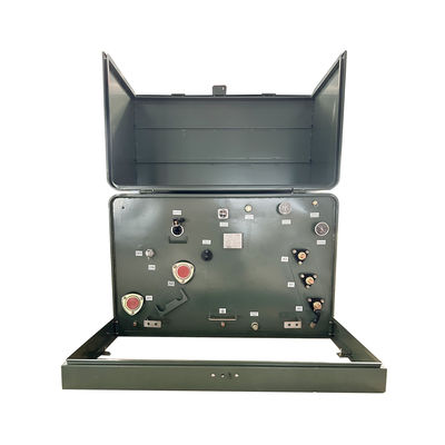 333kva Transformadores de distribuição montados num pad de fase única 34500grdy a 240v