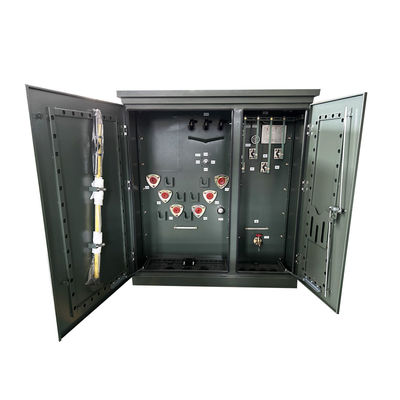 Pad de montagem do transformador Pad montado em três fases Transformador 300kva óleo preenchido 13800v A 208v
