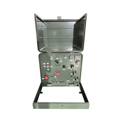 75kva Pad monofásico montado no transformador de alimentação de circuito 34500GrdY/19950 A 240/120V Dobro enrolamento