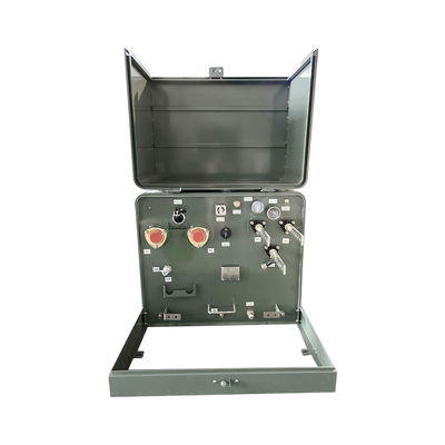Transformador montado em uma plataforma de fase única de 200 KVA IEEE ANSI 34500V a 120V