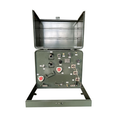 50KVA Transformador de alimentação radial montado em uma plataforma de fase única ANSI IEEE Standard 34500V a 120V