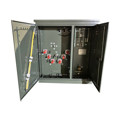 150kva Pad Mount Trifásico Transformador de Distribuição Imerso em Óleo Potência 34500V A 208V ANSI / IEEE C57