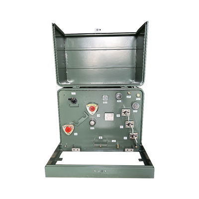 200kva Pad monofásico montado Transformador óleo imerso 5KV classe ANSI IEEE padrão