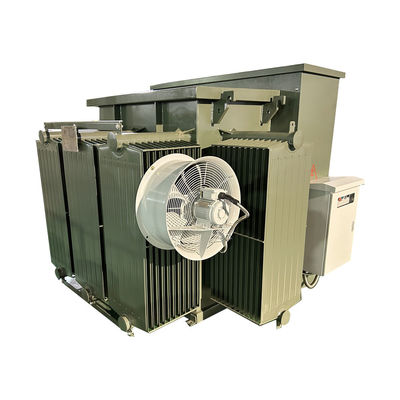 2500 Kva Transformador de três fases montado no pad Step-Down 12470V a 480V Certificação UL