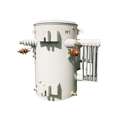 Transformador de distribuição montado num poste aéreo de fase única 167kva 12kv
