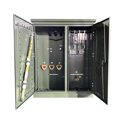 Transformador de distribuição de energia montado em três fases de 300Kva 12470V atende a eficiência DOE 2016