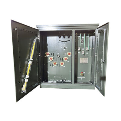 112.5 Transformador de 3 fases Kva montado num pad 4160V a 480Y/277 com certificação IEEE DOE 2016 UL/cUL