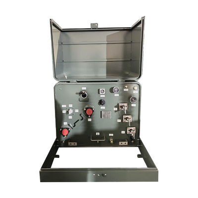 167 Kva Transformador de Distribuição de Energia Monto em Padas de Fase Única IEEE ANSI Padrão 34.5KV A 240/120V