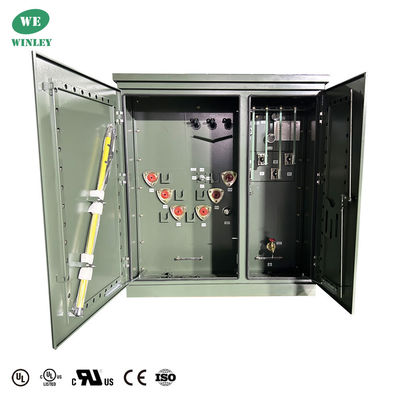 75 Kva 3 fase Pad montado transformador líquido - 13.2KV DOE 2016 eficiência preenchido UL/cUL Certificado