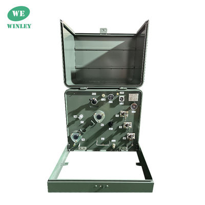 Transformador montado em pads de fase única de 100Kva 12470GrdY/7200 ANSI Normas IEEE CSA