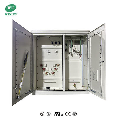 2000Kva Três Pads de fase montado Transformador óleo imerso 12.47KV Distribuição UL Certificado